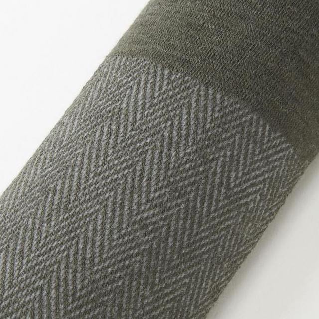 ヒートテックニットタイツ（ヘリンボーン）