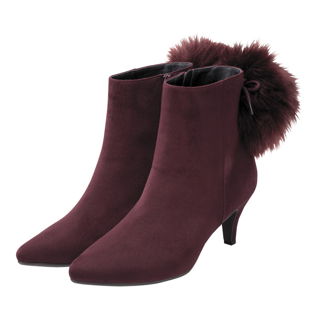 2WAYフェイクファーブーツ