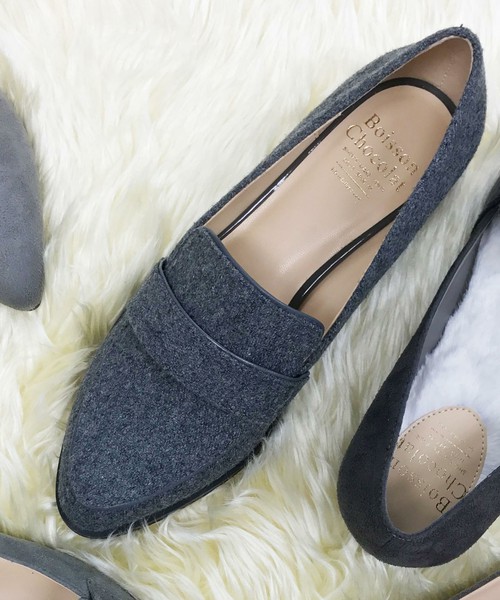 WEB限定　ポインテッドローファー40