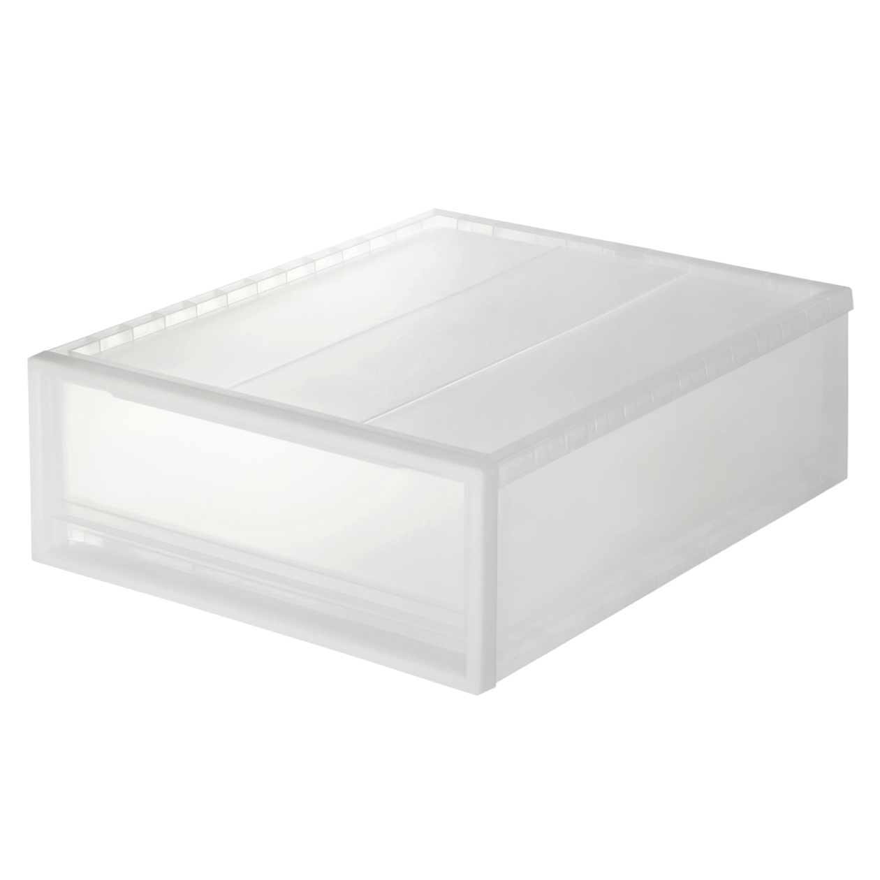 ＰＰクローゼットケース引出式・小　宅（Ｖ）約幅４４×奥行５５×高さ１８ｃｍ