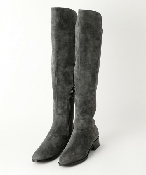 スエードニーハイブーツ