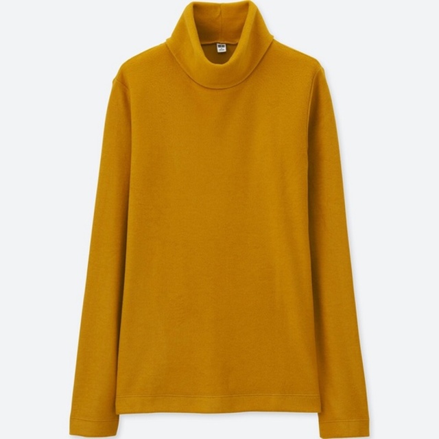 ヒートテックフリースタートルネックT（長袖）