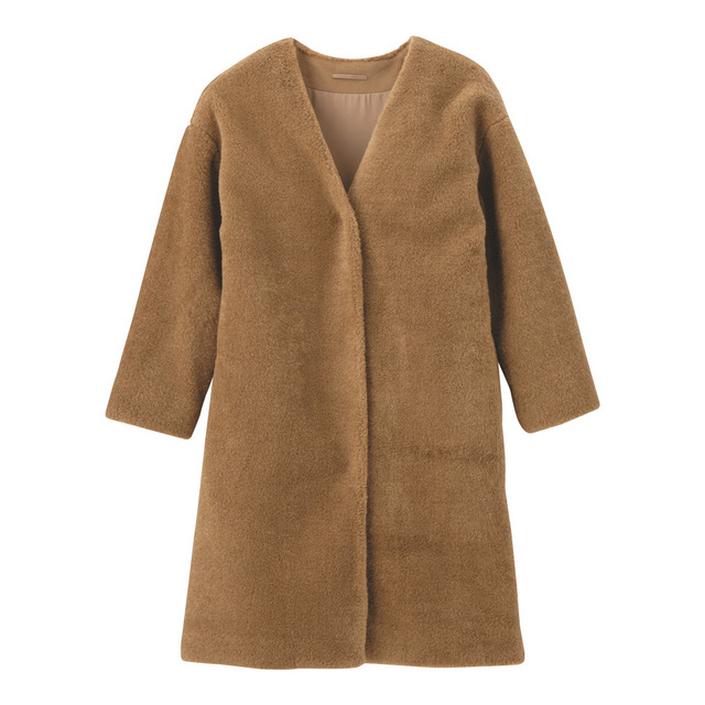 ボアガウンコートCL