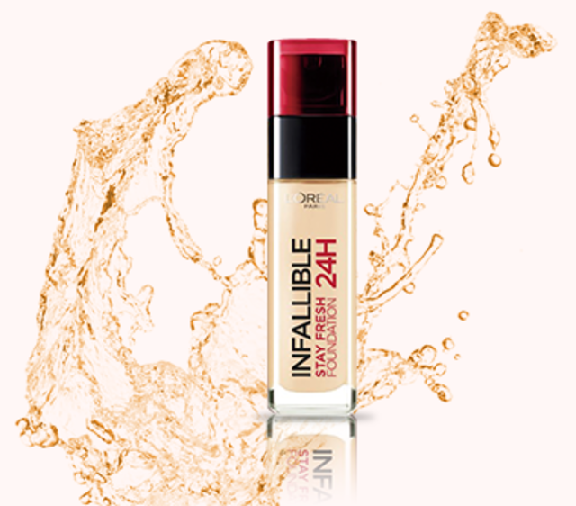 インファリブルステイフレッシュファンデーション