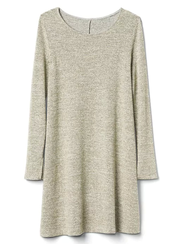 メタリック スイングドレス