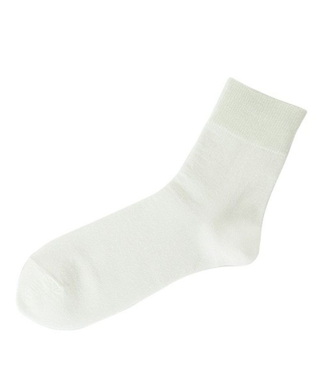 ラメゴム長ショートソックス