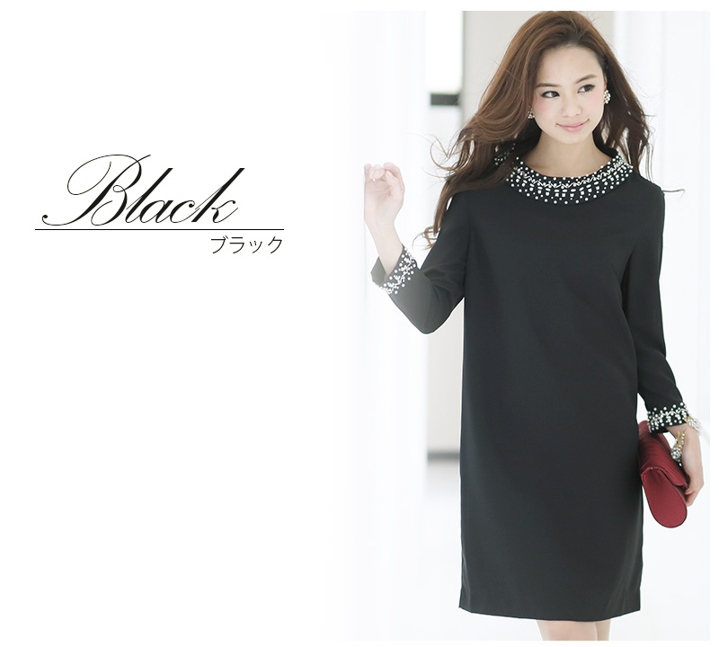 ビジュー クラシカルワンピース