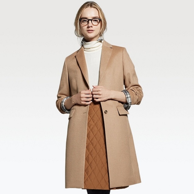 ウールカシミヤチェスターコート