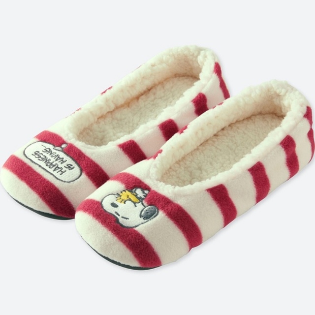 ピーナッツフリースルームシューズ