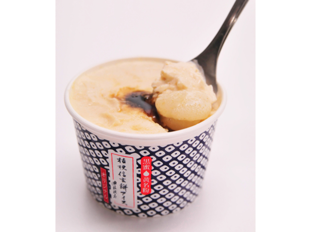 桔梗屋信玄餅アイス