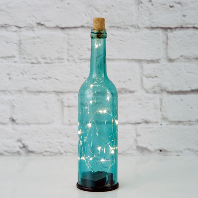 LEDオーナメント　ボトルブルー