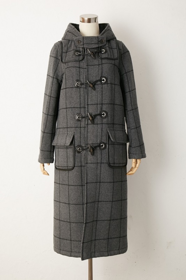 ウールダブルフェイスダッフルコート