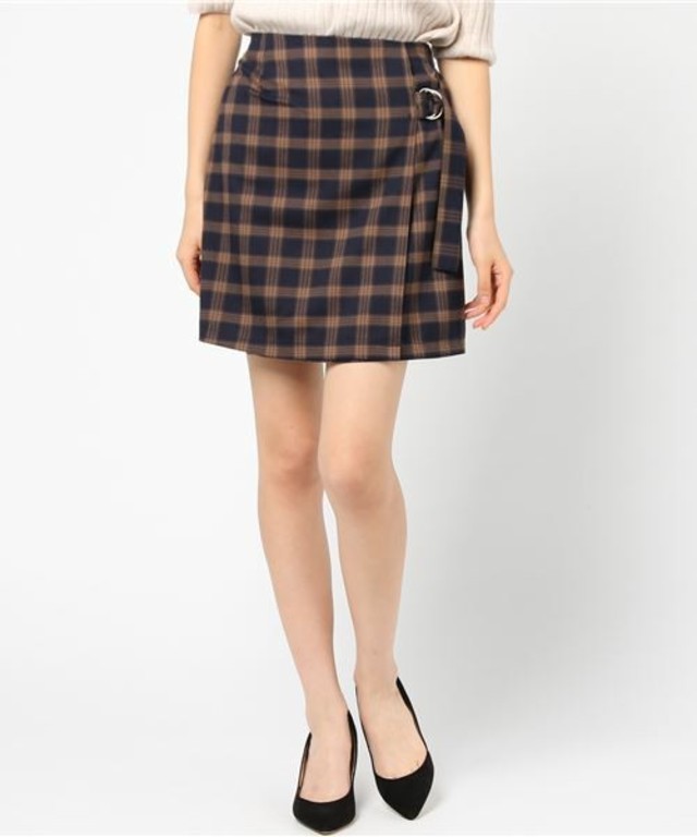 Dカンラップミニスカート