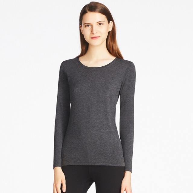 ヒートテッククルーネックT