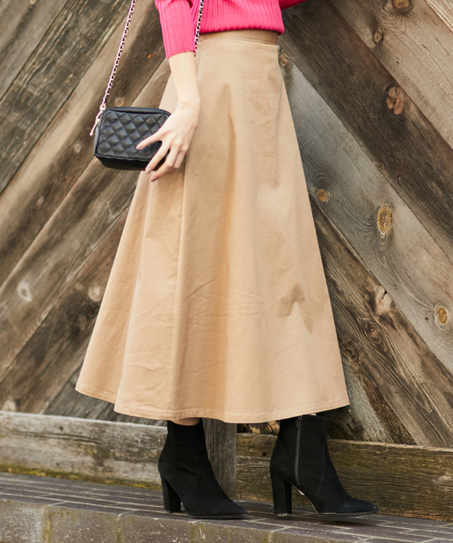 チノフレアスカート