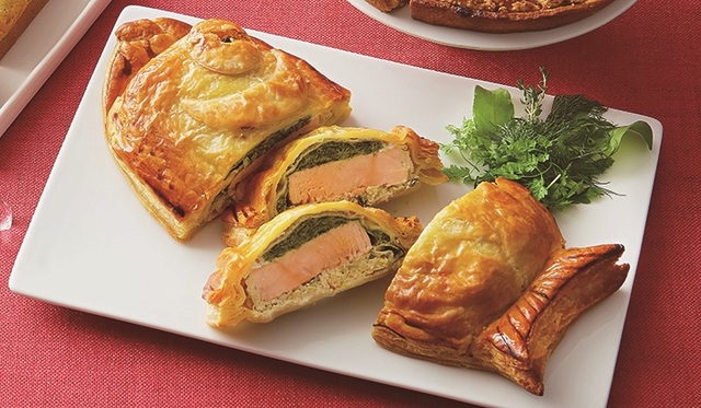 サーモンのパイ包み焼き