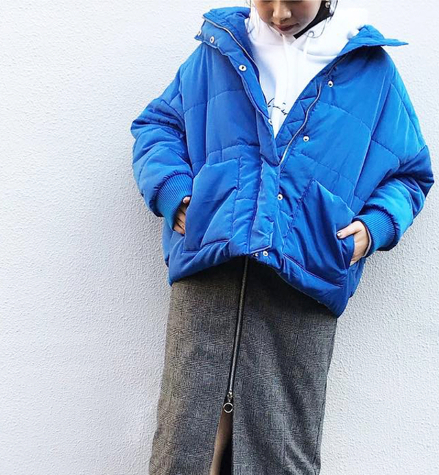 WHO'S WHO gallery　ボリューム中綿ブルゾン