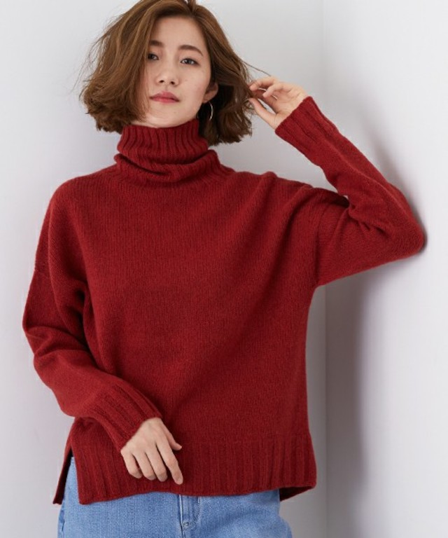 タートルスクエアニット