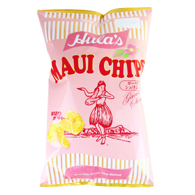 マウイチップス ガーリックシュリンプ 150g