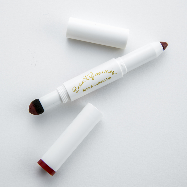 ビューティーマインズ バーム＆クッションリップ 01 ブリックレッド