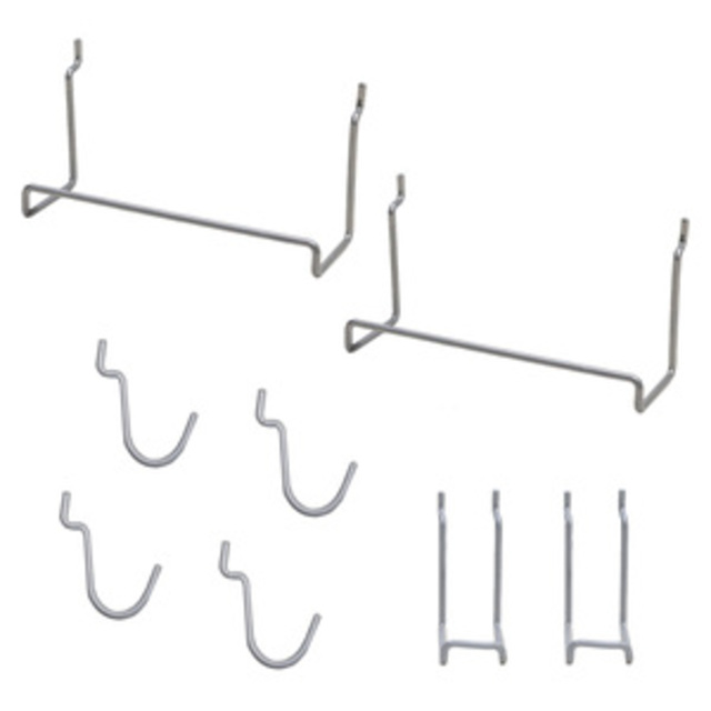 有孔ボードフック8点セット