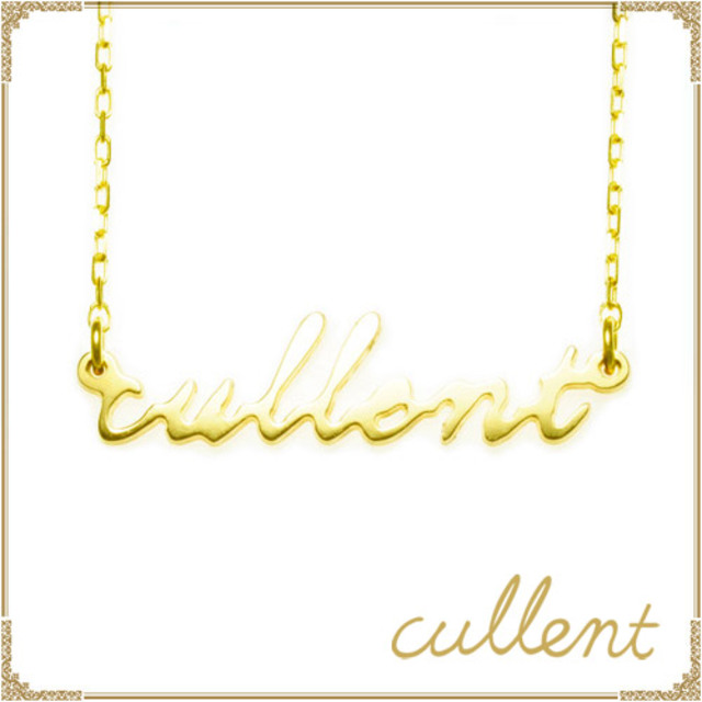 ネームオーダー ネックレス イニシャル K18 my brightness