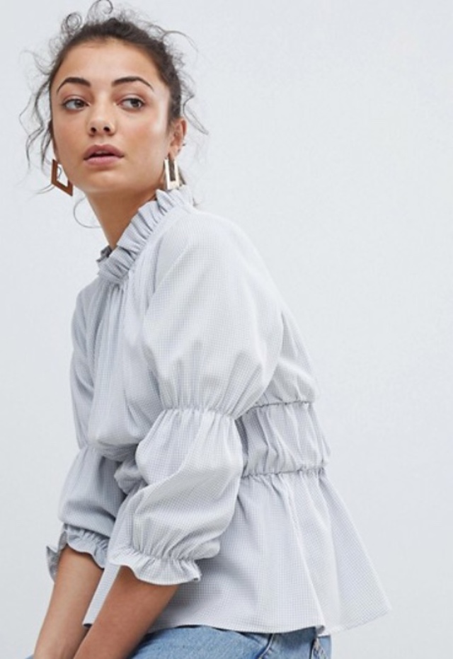 シャーリングカットソー