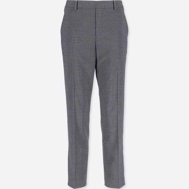 スマートスタイルアンクルパンツ（グレンチェック）