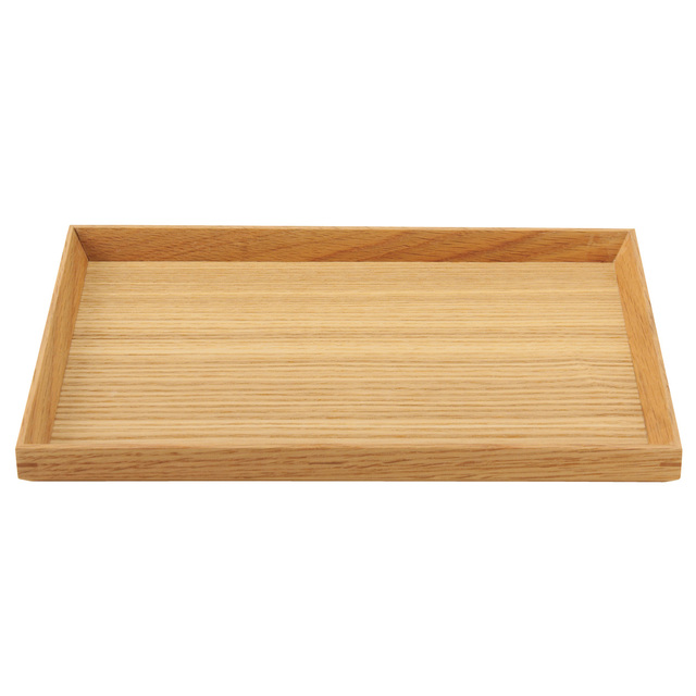 木製　角型トレー　約幅27×奥行19×高さ2ｃｍ