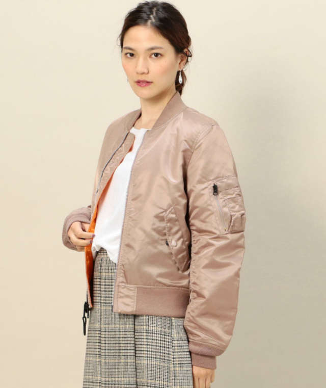 ＜ALPHA＞MA-1ジャケット