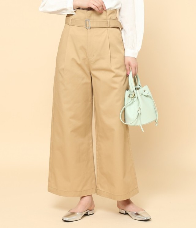 ワイドチノパンツ