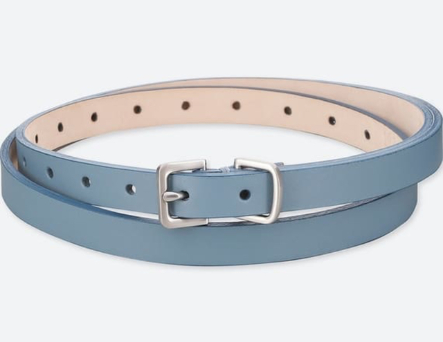 カラースキニーロングベルト