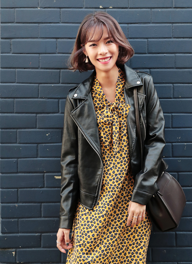 クロップドライダースジャケット