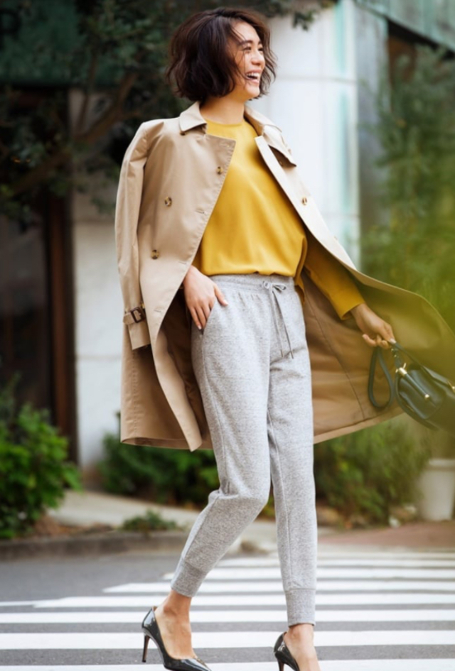 トレンチコート+