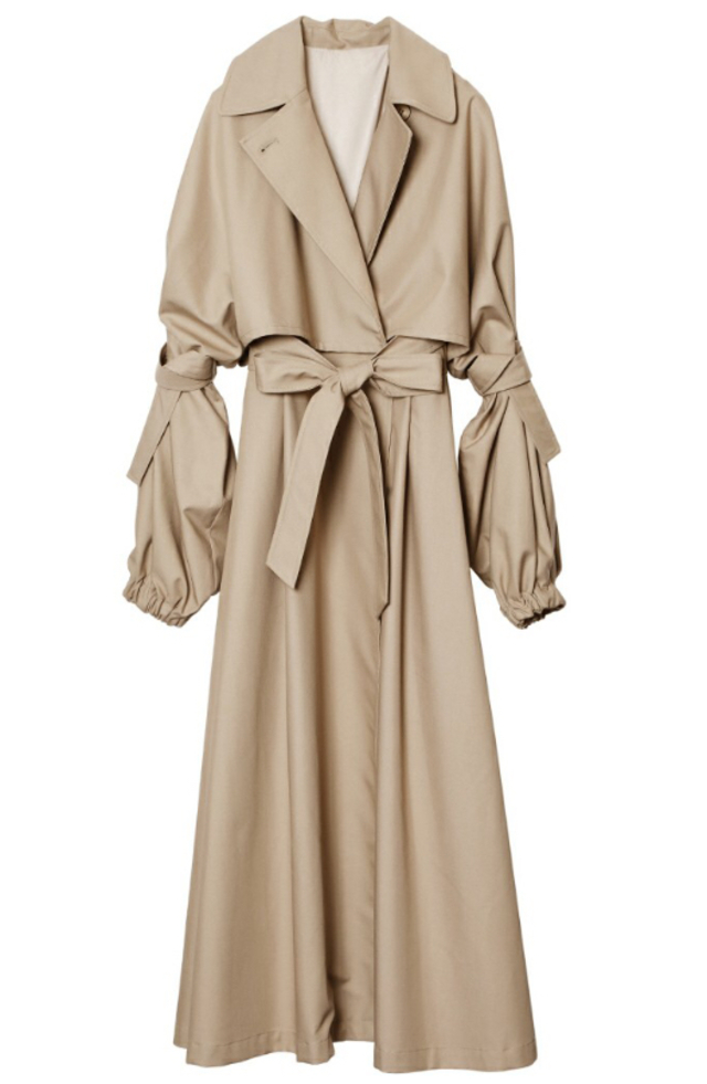 GOURD SLEEVE TRENCH COAT