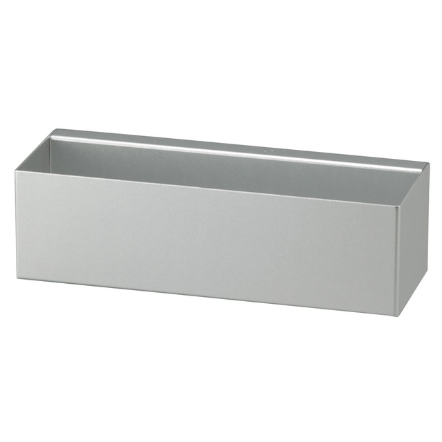 壁に付けられる家具・アルミ・ポケット　幅２２×奥行８×高さ６．５ｃｍ