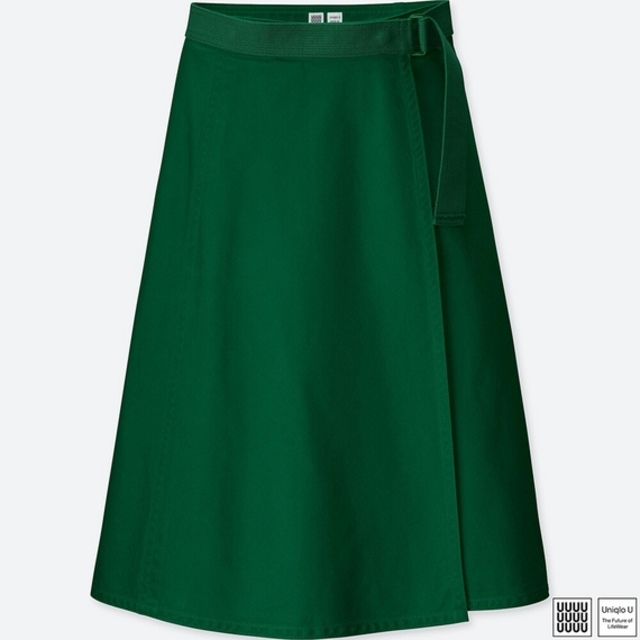 ベルテッドラップスカート