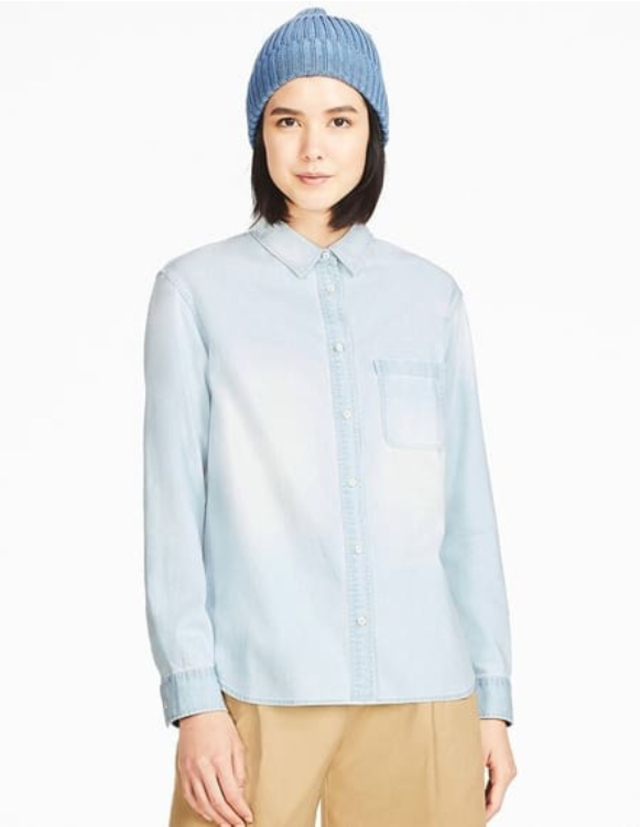 デニムシャツ(長袖)+EC