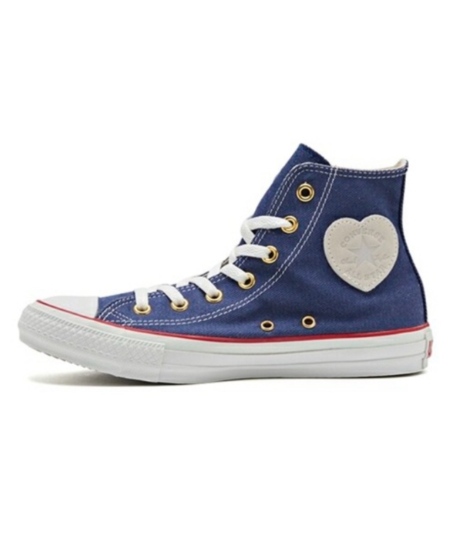 オールスターハートパッチデニムハイ 32991716 BLUE