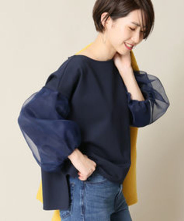 《追加予約》JS+eポンチチュール袖プルオーバー