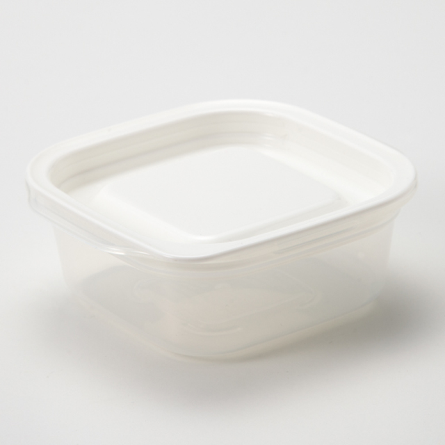 そのままレンジ保存容器 正方形（S）5個組