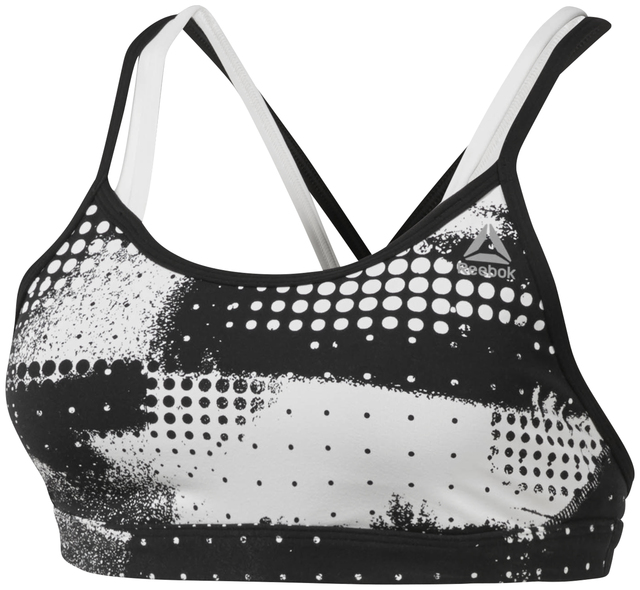 ワンシリーズ Geocast グラフィック ストラッピー ブラ