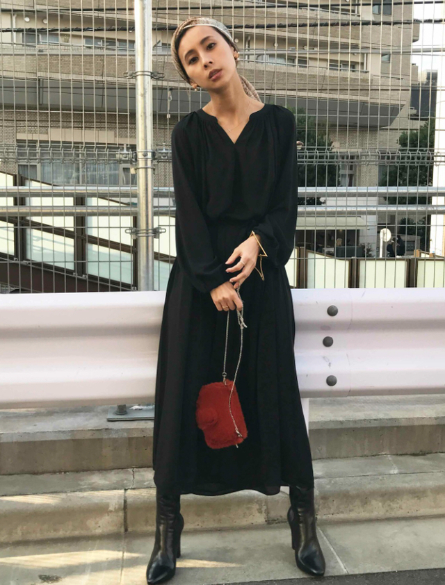 CLASSIC CHIFFON DRESS