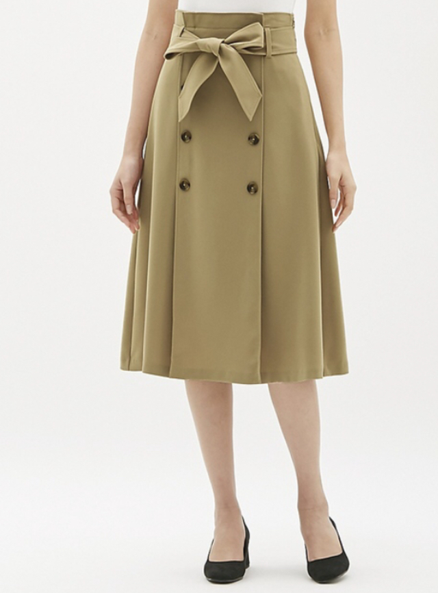 トレンチAラインスカートNR