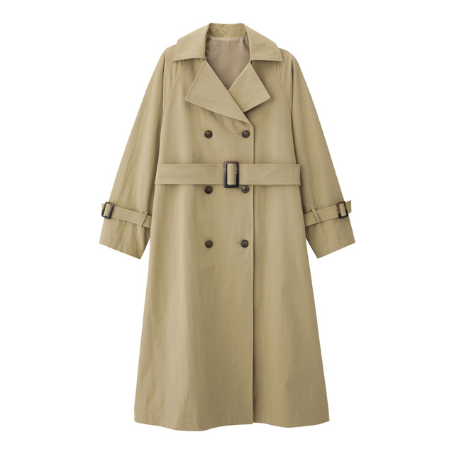 ボリュームスリーブトレンチコート