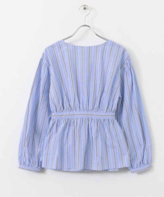 2wayボリュームスリーブブラウス