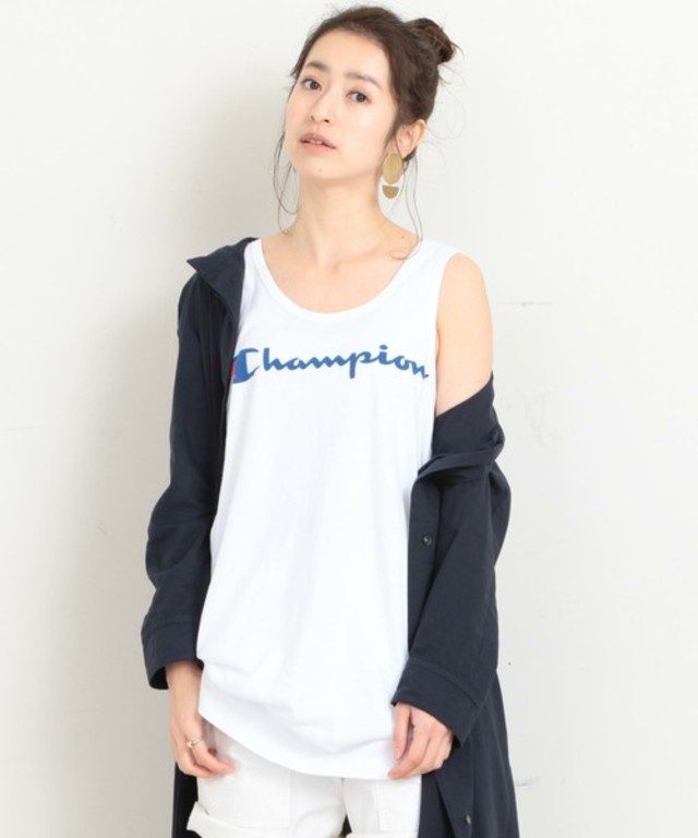 ロゴプリントタンクトップ