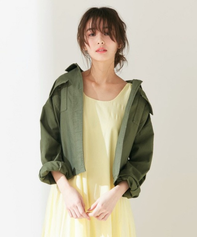 変形ミリタリーブルゾン