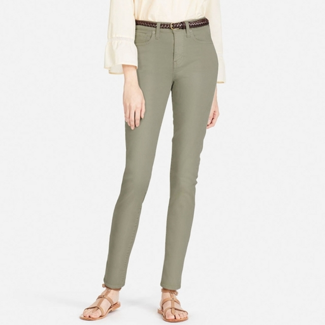 ハイライズシガレットジーンズ