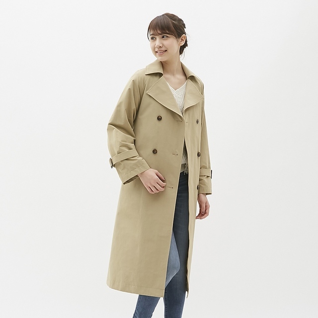 ボリュームスリーブトレンチコート